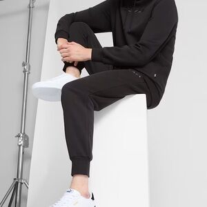 Puma Tonal Graphic Sweatpants black